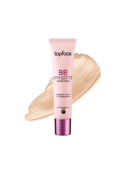 BB крем "Skin Editor - BB Matte Finish Beauty Balm" [004] (30 мл) TopFace (334869398)