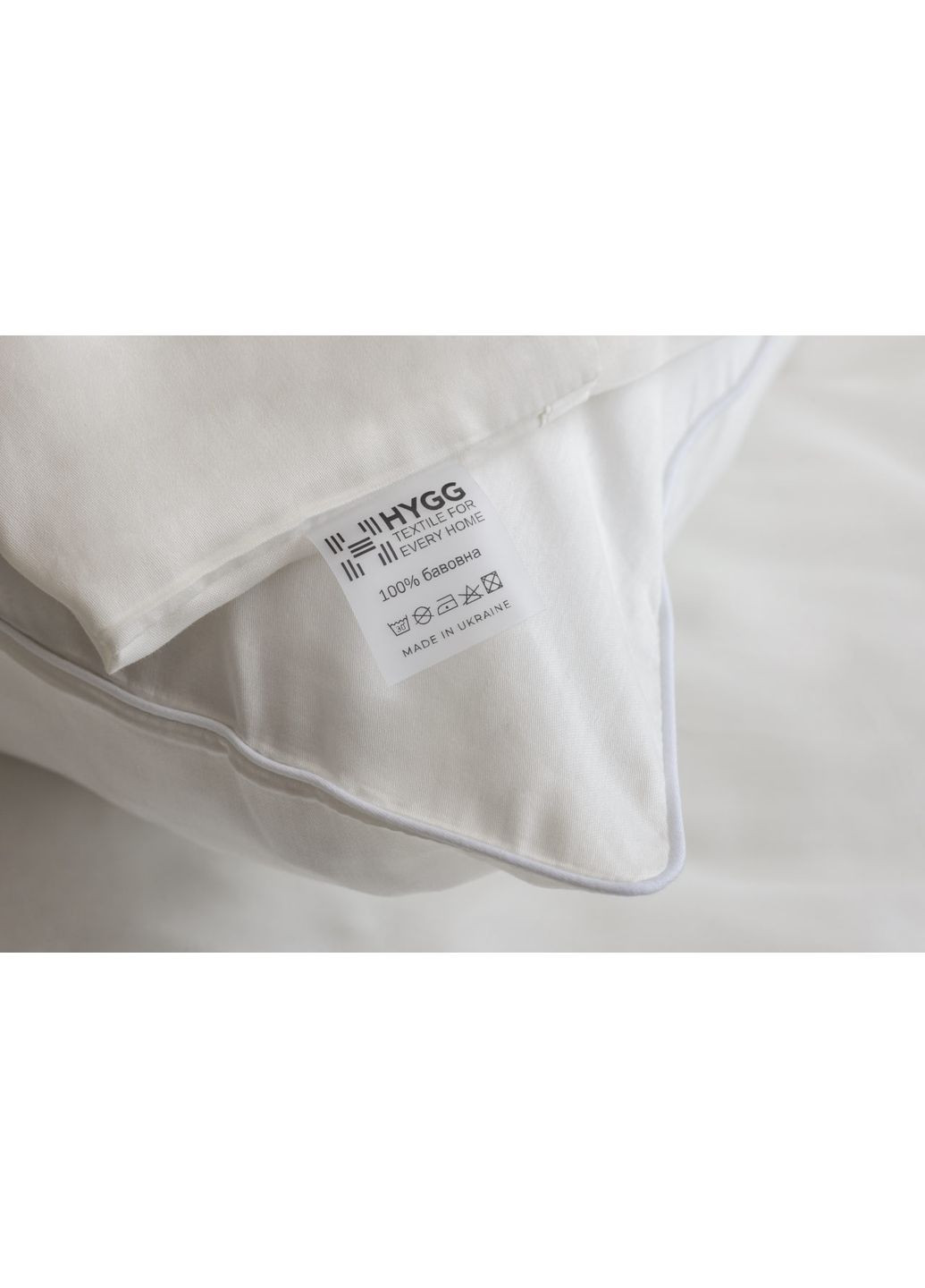 Комплект двоспальної постiльної бiлизни з кантом HYGG (368830673)
