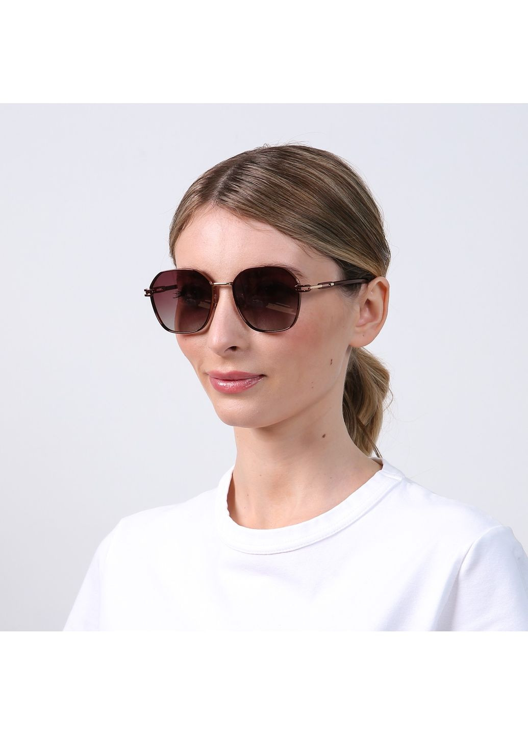 Солнцезащитные очки с поляризацией Фэшн-классика женские LuckyLOOK 094-222 (322789697)