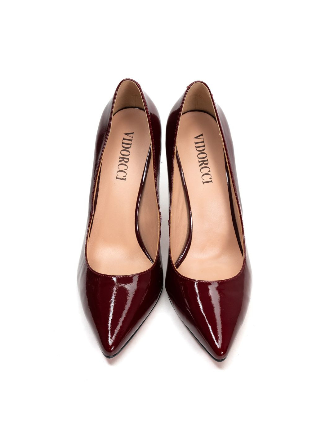 VIDORCCI Туфлі 01587 Бордові бордовий з натуральна шкіра, китай — (352189695)