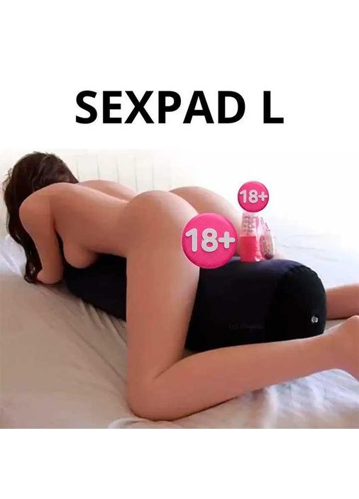 Надувна багатофункціональна подушка для сексу Sexpad L з отвором для фалоімітатора No Brand (366888242)