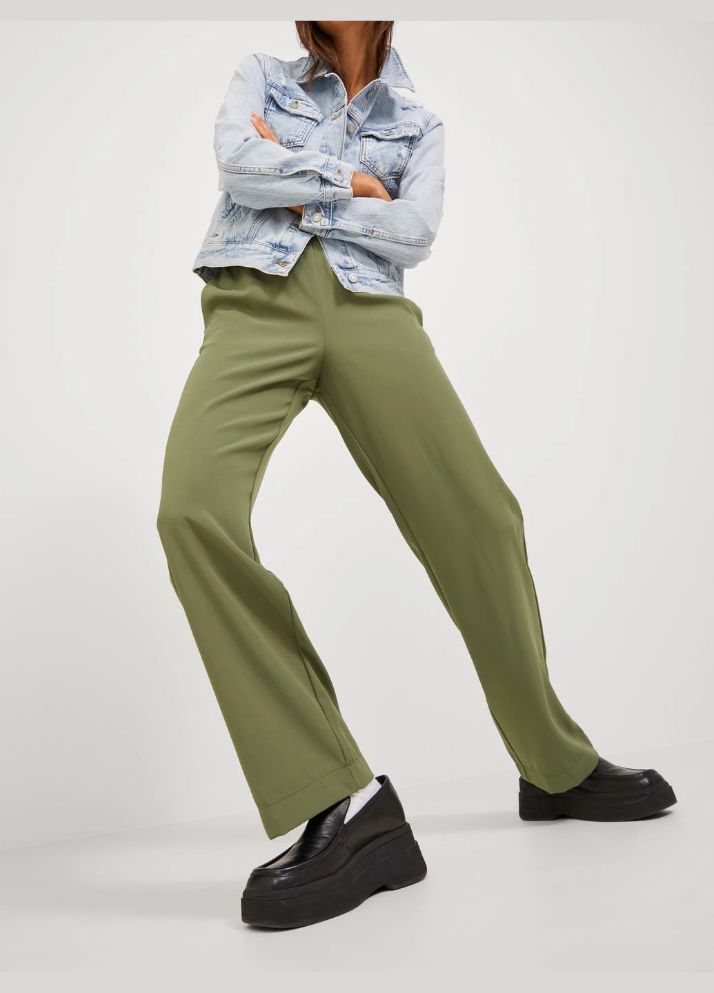 Штаны демисезон,хаки,JJXX Jack & Jones (294757545)