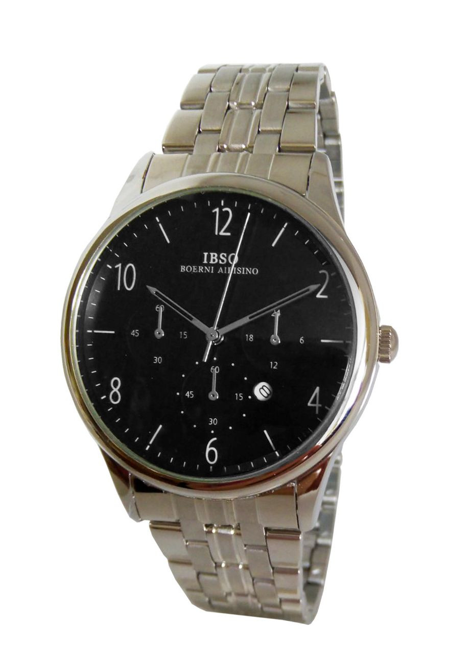 Часы мужские наручные на браслете с календарем имитация хронографа Maxell (362413955)