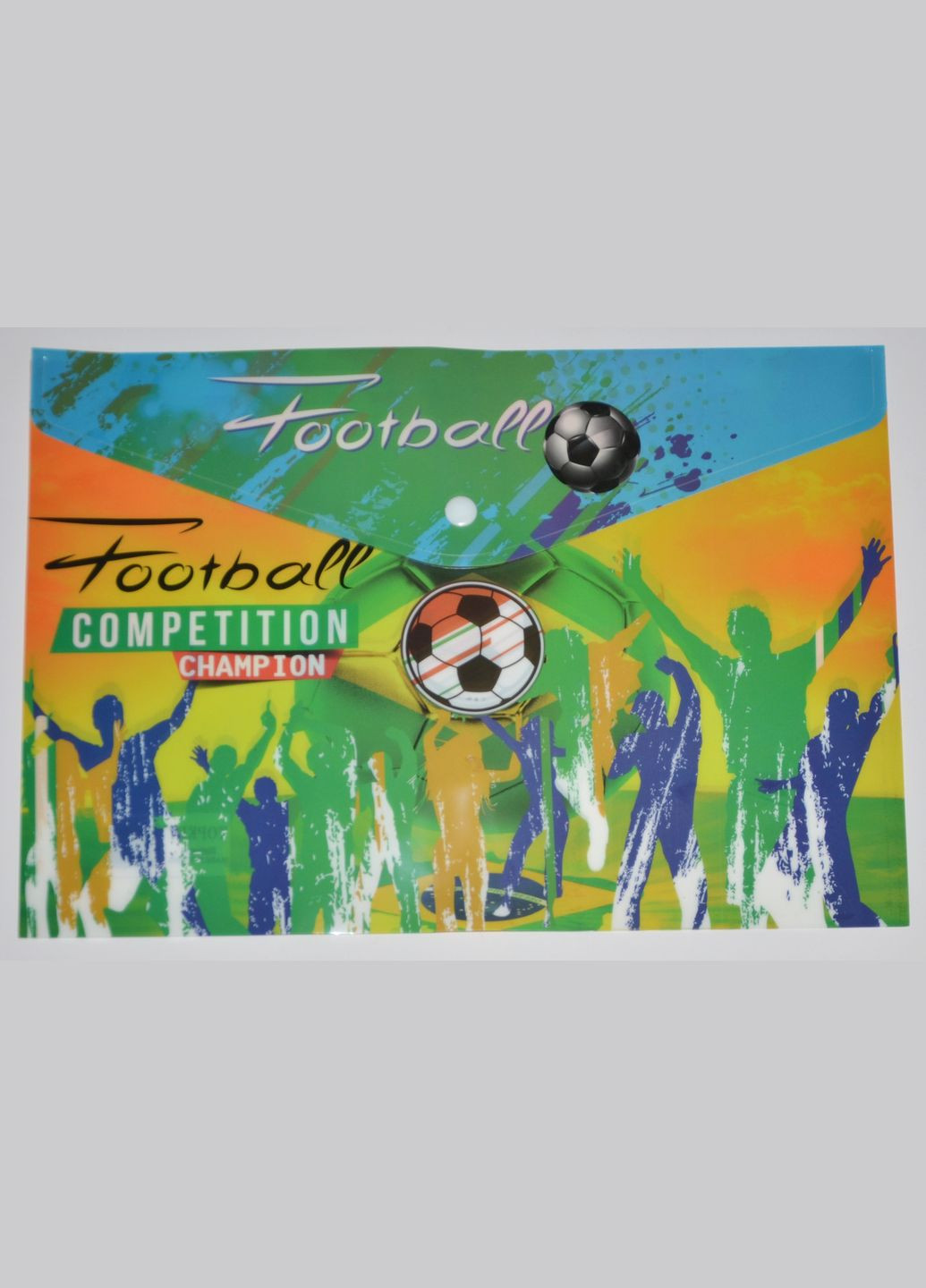 Папка-конверт А4 на кнопке Football competition No Brand (342416724)