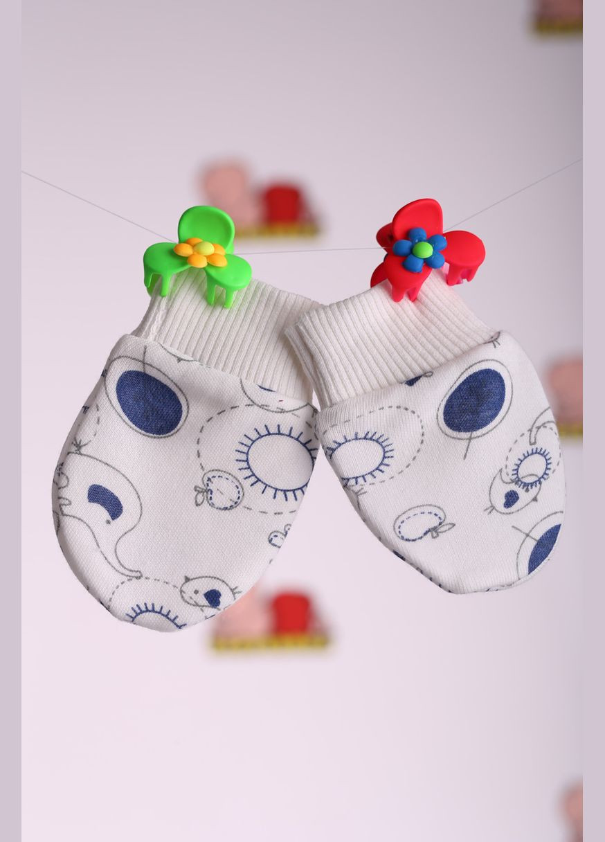 Царапки з євро гумкою для хлопчика трикотажні сині 56 см (26923) BABYKROHA (297199206)