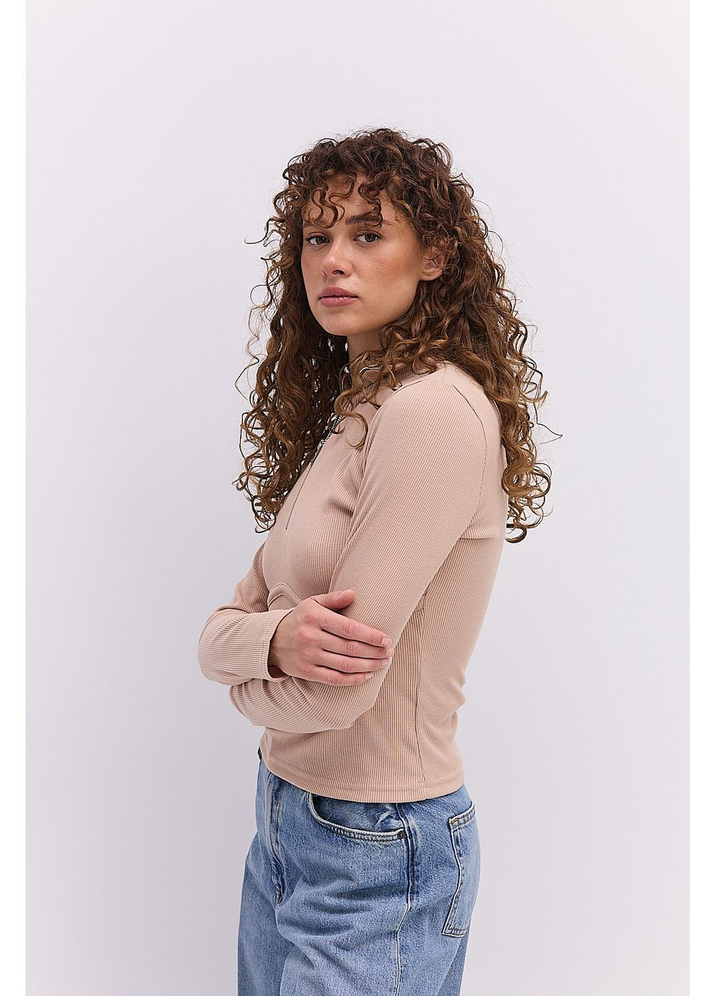 Женская водолазка с воротником на молнии Arjen (363173481)