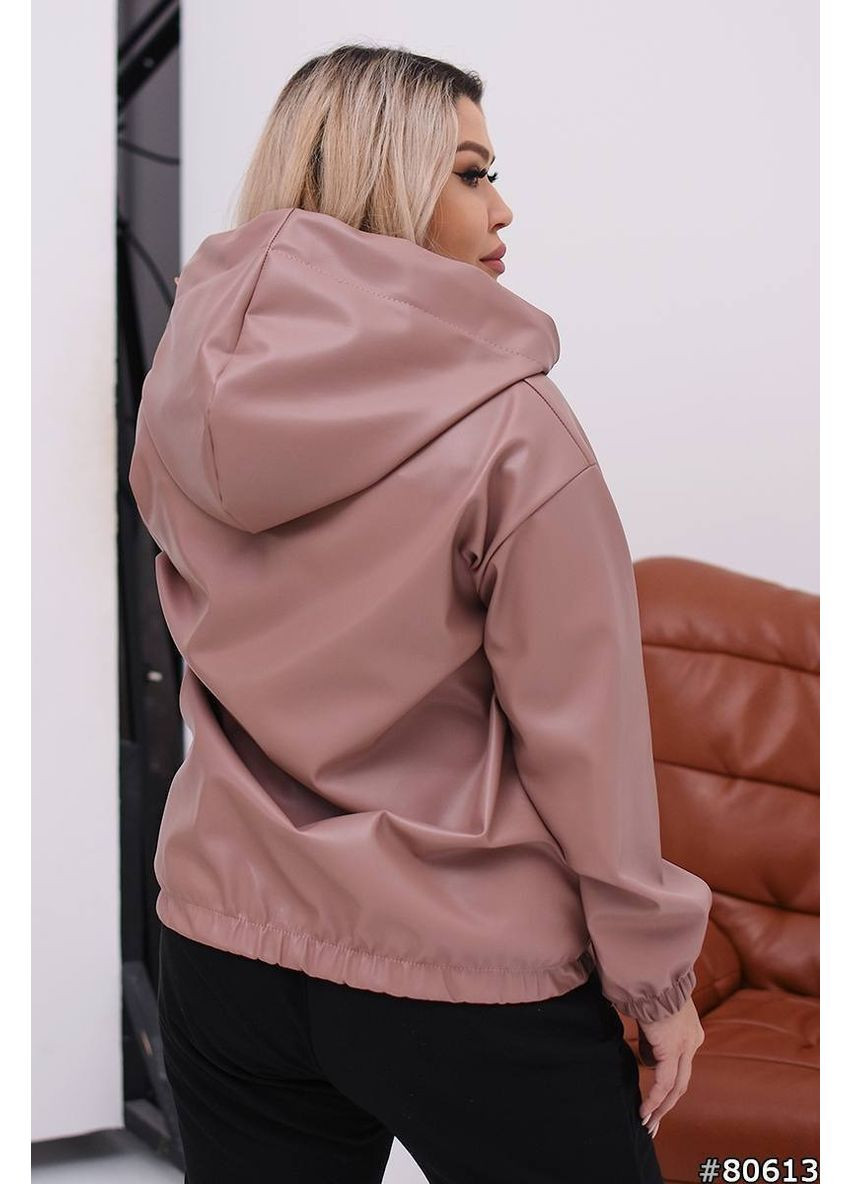 Рожева демісезонна куртка, колір рожевий Fashion