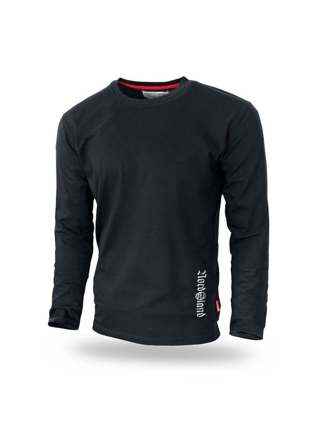 Лонгслів Dobermans Aggressive чорний кежуали бавовна