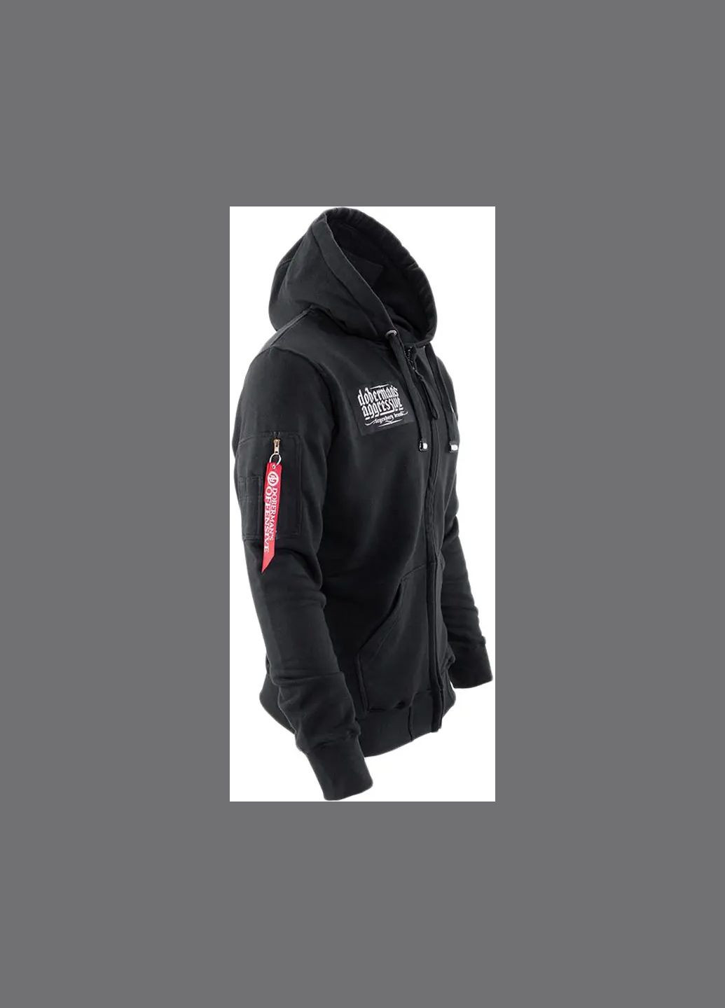 Чорний демісезонний костюм premium drs246bk Dobermans Aggressive