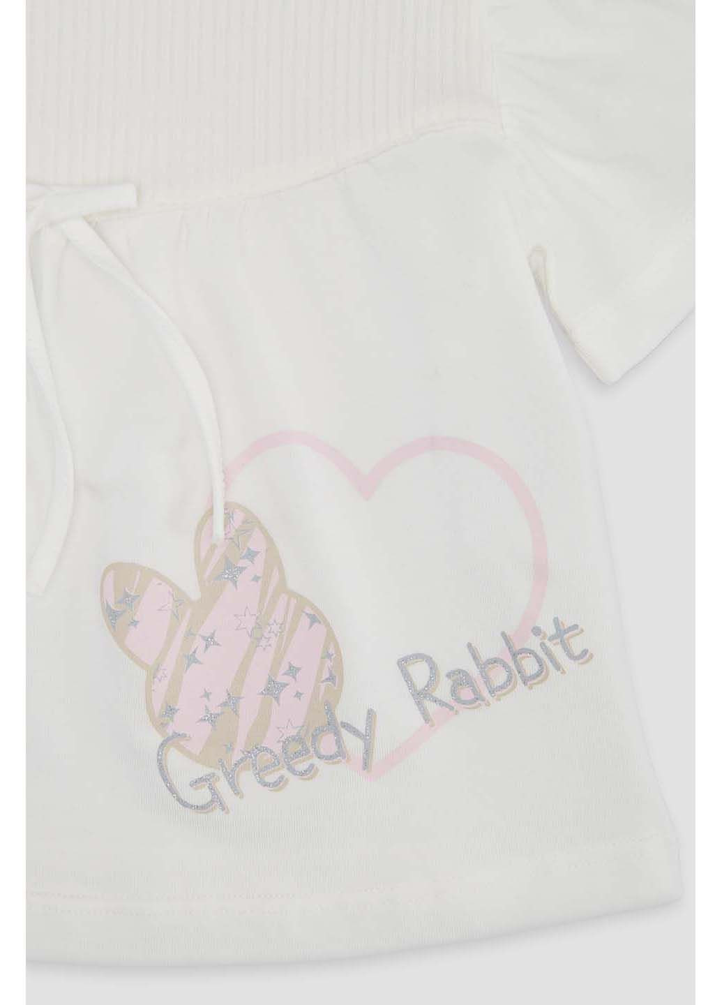 Молочний літній костюм Miss Feriha