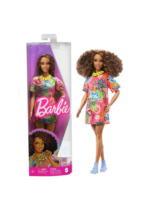 Лялька "Модниця" в яскравій сукні-футболці Barbie (303188730)