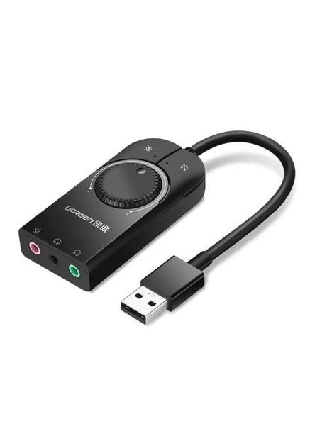 Звукова карта CM129 USB External Stereo Sound Adapter 15 см (UGR40964) Ugreen (293346349)