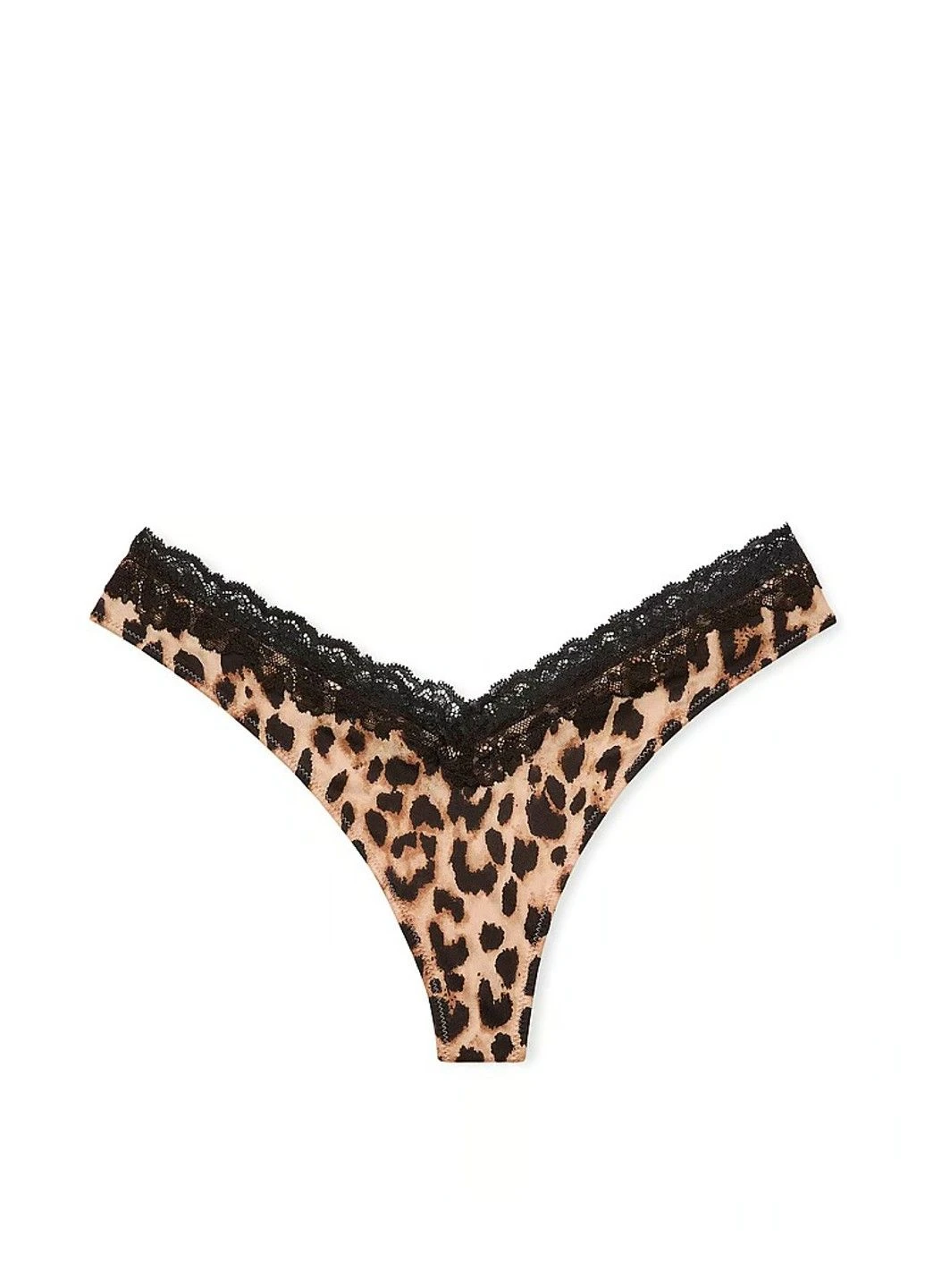 Трусики стрінги Very Sexy Lace-Trim High-Leg Thong Panty Victoria's Secret (325482384)