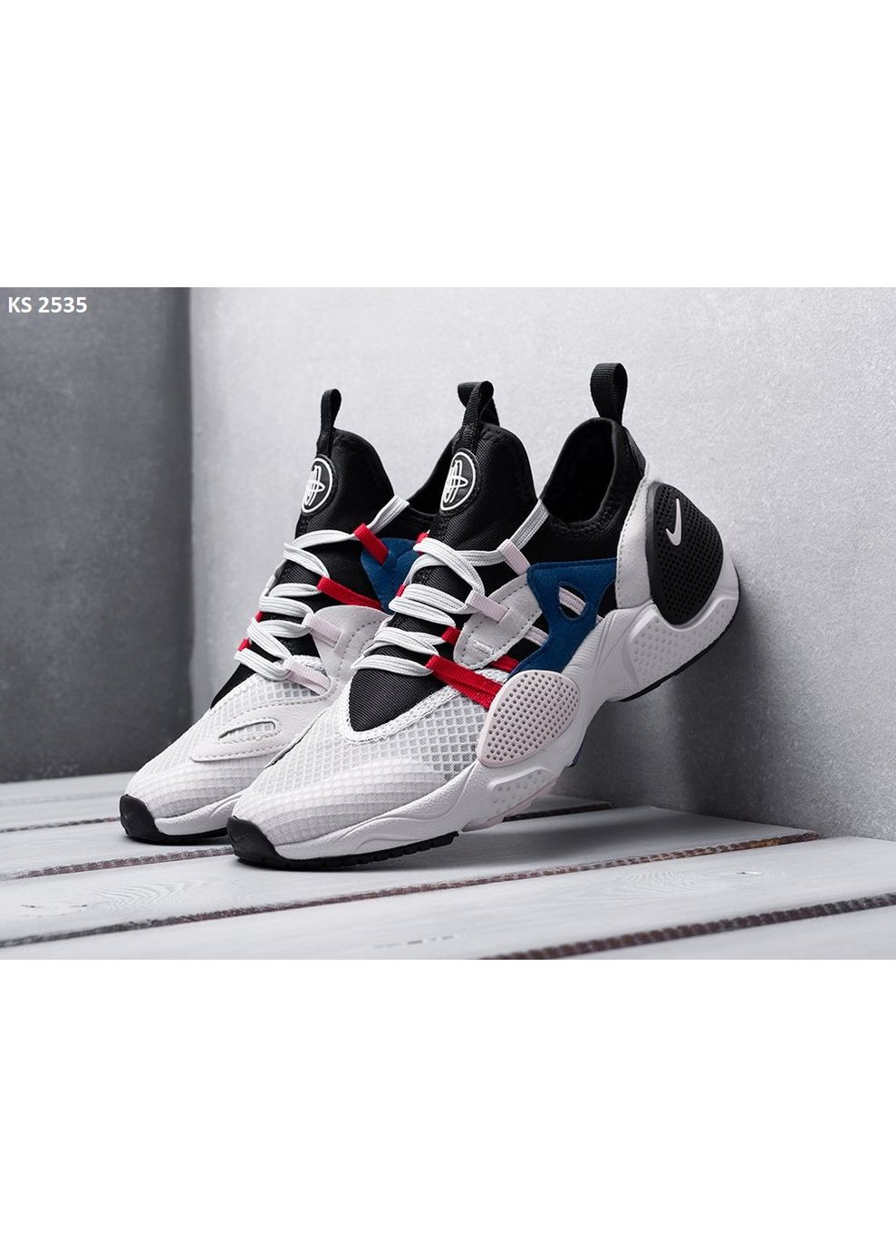 КРОСІВКИ ЖІНОЧІ NIKE HUARACHE E.D.G.E.WHITE НАЙК ХУАРАЧІ No Brand білі демісезони (367173451)