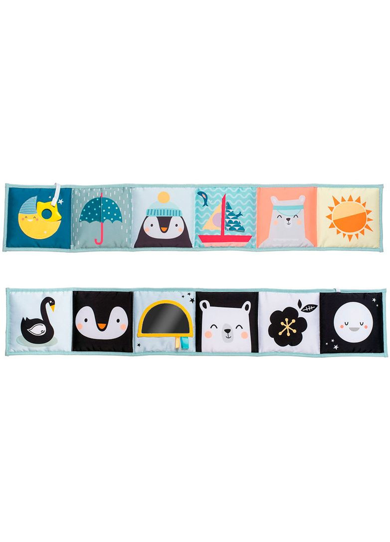 Развивающая книжка-раскладушка Полярное сияние - Веселые приключения Taf Toys 12385 (331790123)