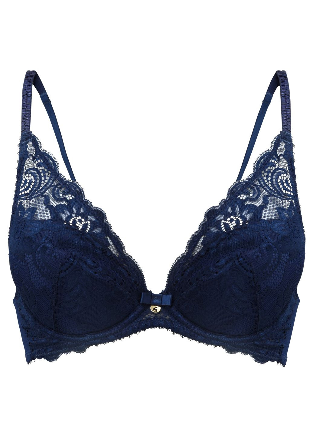 Синій планж бюстгальтер 11117 Gossard з кісточками поліамід, поліестер, еластан