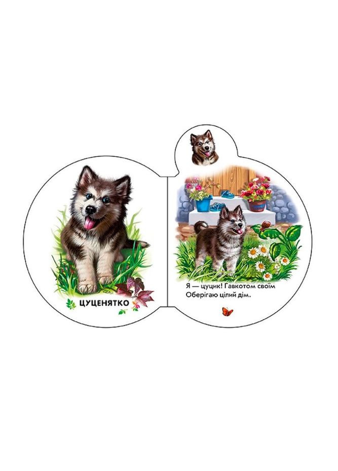 Картонная книжечка для самых маленьких Малыши: В селе 411016 аудио-бонус No Brand (317771118)