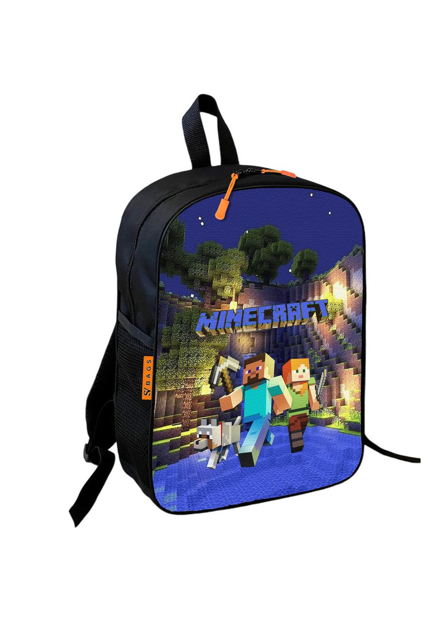 Школьный рюкзак детский Minecraft + Сумка для обуви спортивной формы рюкзак-мешок для мальчика (1934) No Brand (328693456)