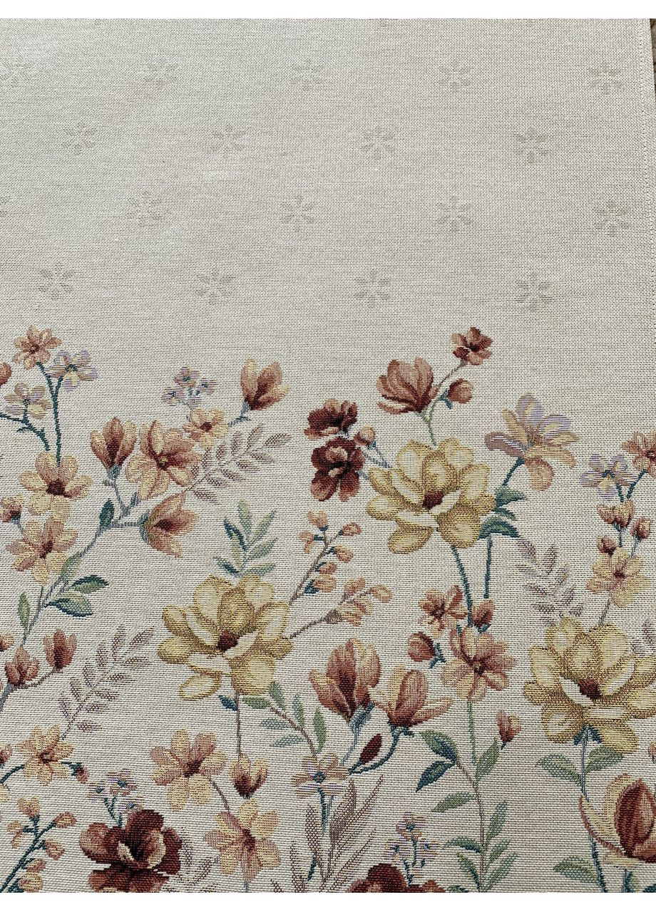 Дорожка на стол ранер 45х140 см. RANIA гобелен No Brand (360890003)