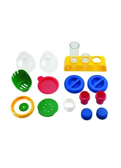 Набір для ігор з піском пластик 26,6х33х10,2 см різнокольоровий EDU-Toys (402219736)