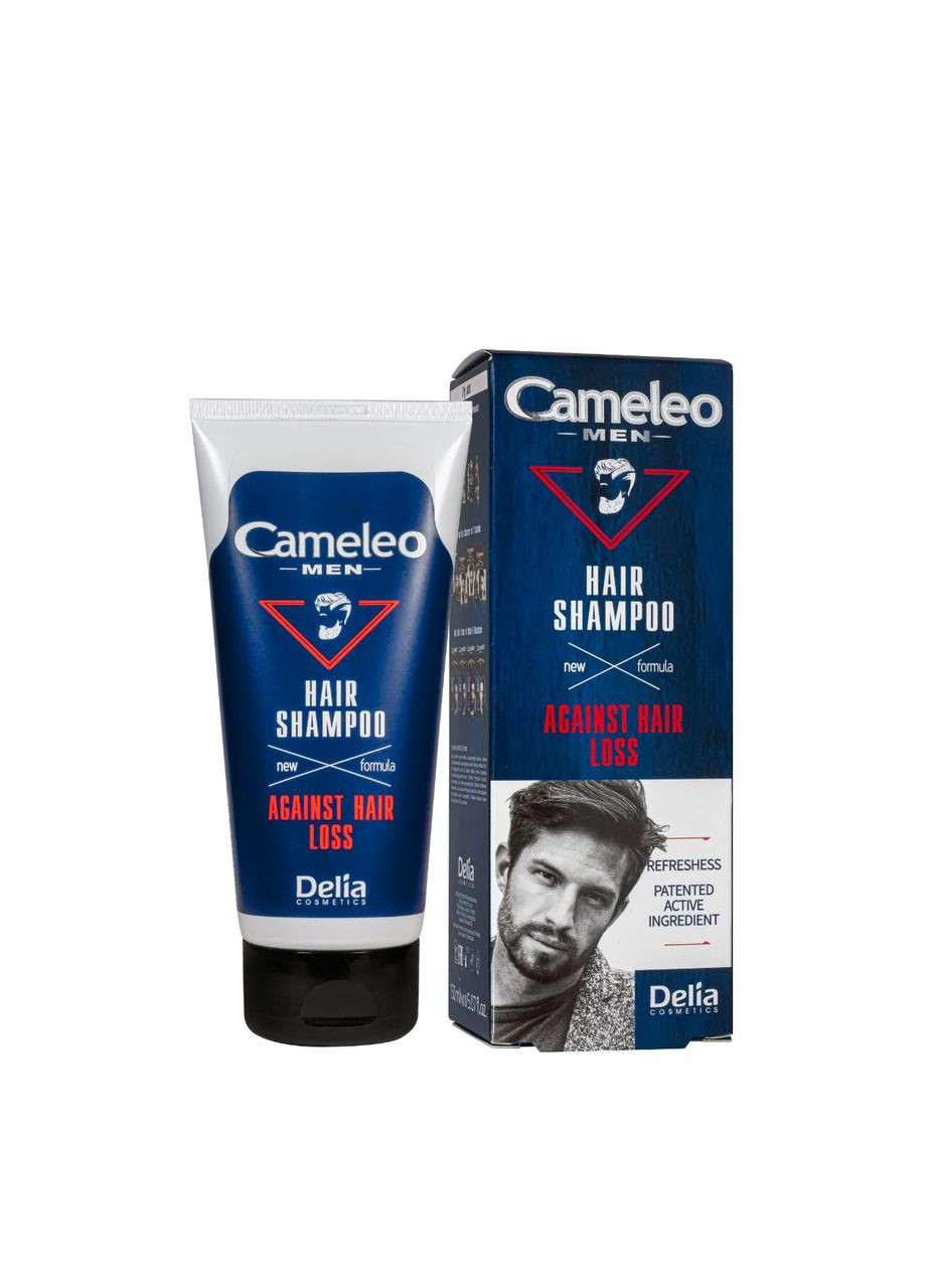 Шампунь проти випадіння волосся для чоловіків Cameleo Men Against Hair Loss Shampoo 150 мл Delia Cosmetics (335050610)