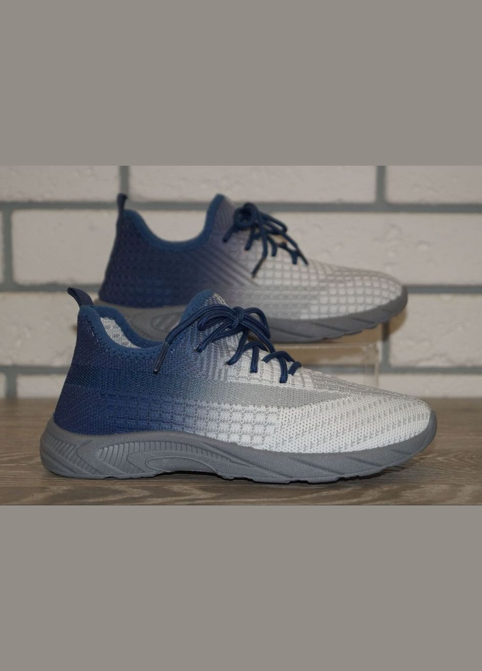 Цветные демисезонные кроссовки текстильные izi для мальчика белые с синим Blue Rama