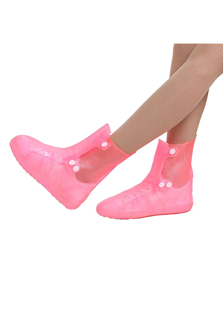 Резиновые бахилы для обуви от воды и грязи SB-108 3XL 44 (Black) Lesko (324794433)