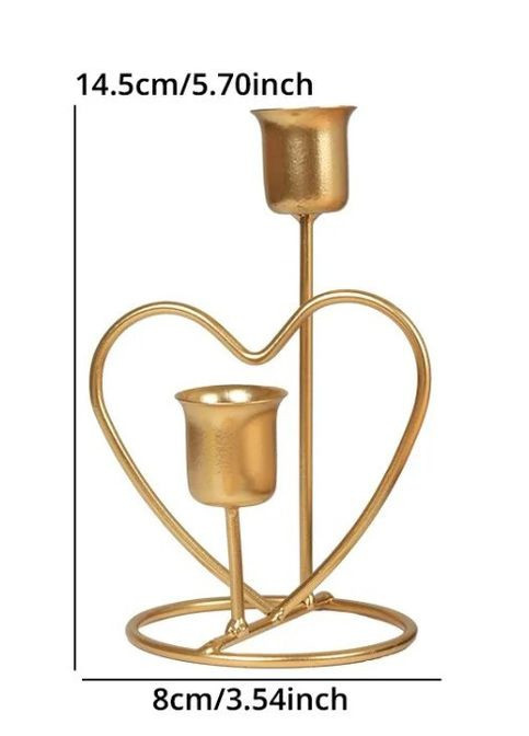 Романтичний подсвічник на дві свічки No Brand (292319830)