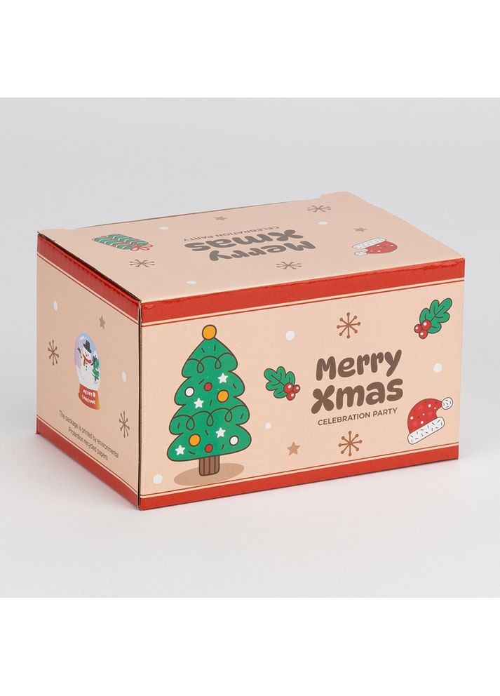 Набір чашок 4 шт. Святкова радість 280 мл 19252-016 кераміка No Brand (366237901)