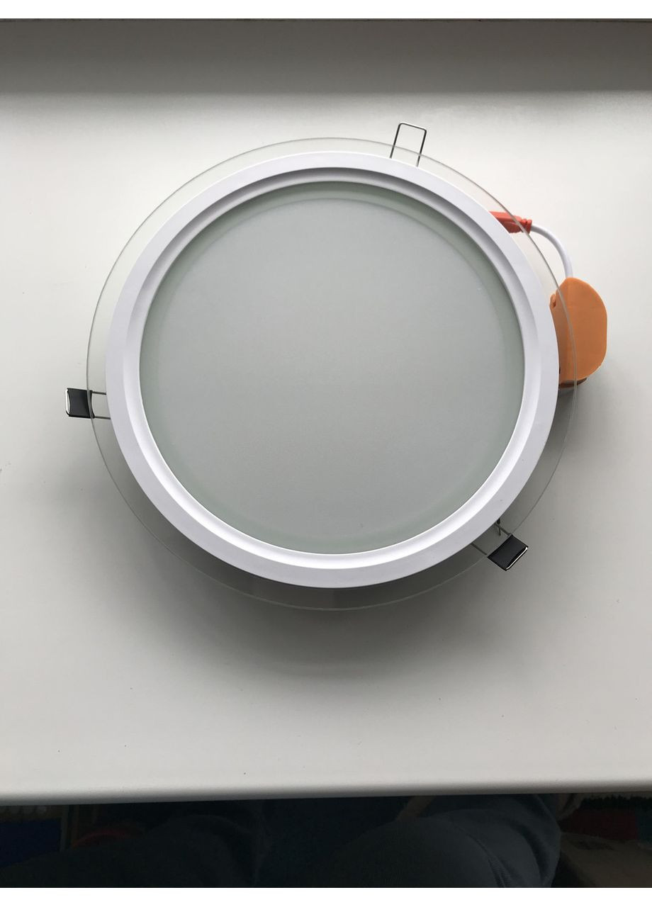 Светильник светодиодный встроенный врезной точечный 24W 24Вт белый свет круг Ledex (369369476)