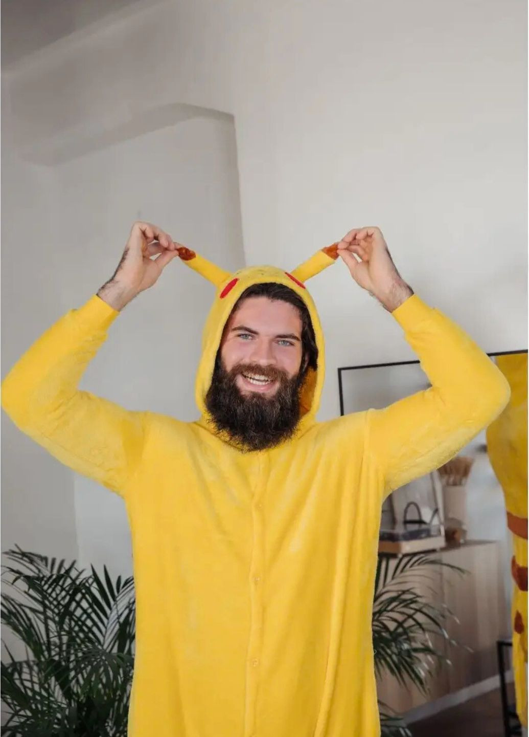 Кігурумі покемон Пікачу чоловіче з капюшоном та хвостиком (1015/1) My Kigu (356761116)