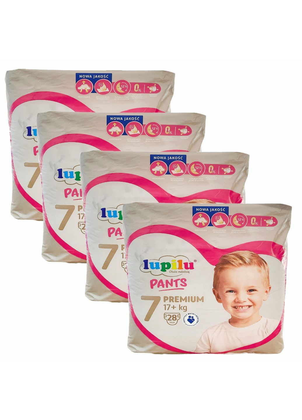 Підгузки-трусики Premium 7 17+ кг 112 шт (104814139) Lupilu (369458377)