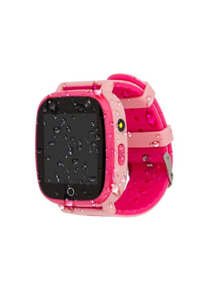 Дитячий смарт-годинник GO001 1.44" IP67, крокомір, моніторинг сну, 400мА·год, Pink Amigo (342061977)