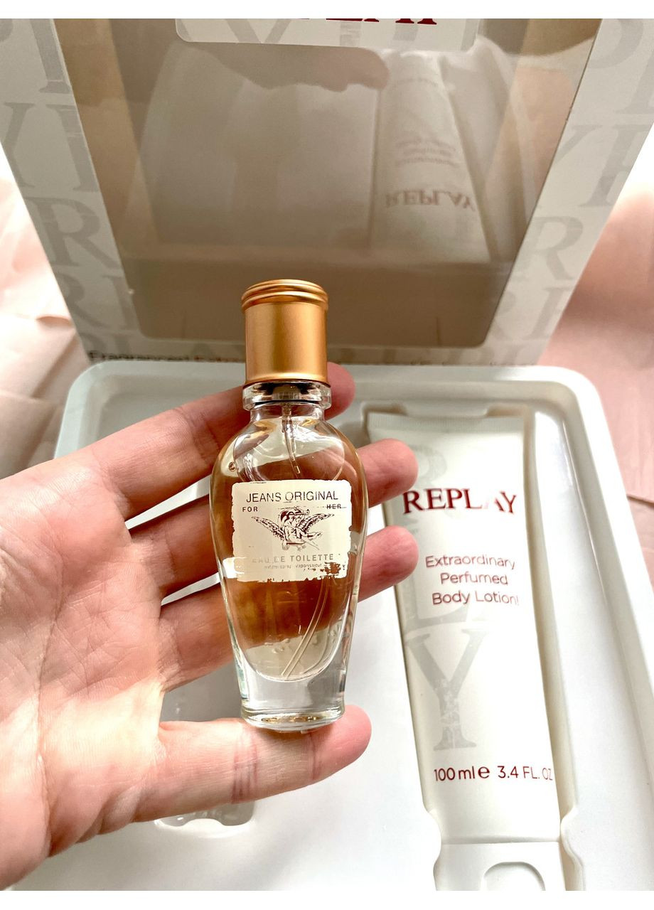Набір jeans original for her туалетна вода жіноча, 20 ml Replay (367832148)