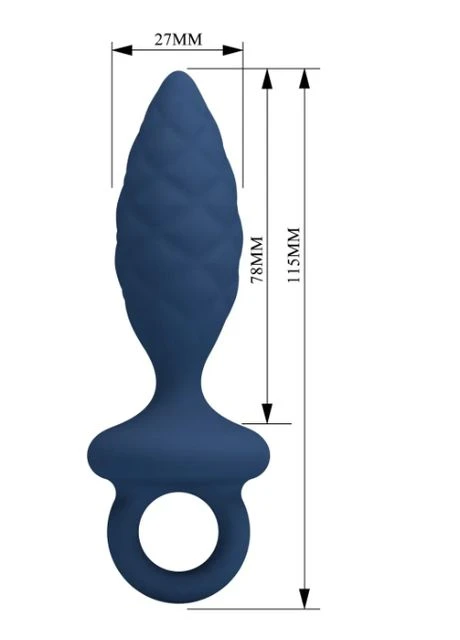 Анальна пробка MR.PLAY - Butt Plug with Loop Size S, BI-040216-MR Baile (393177318)