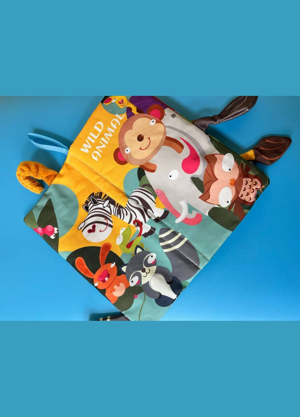 Развивающая книжка шуршалка 668 230(Wild animal) английские слова Bambi (364134391)