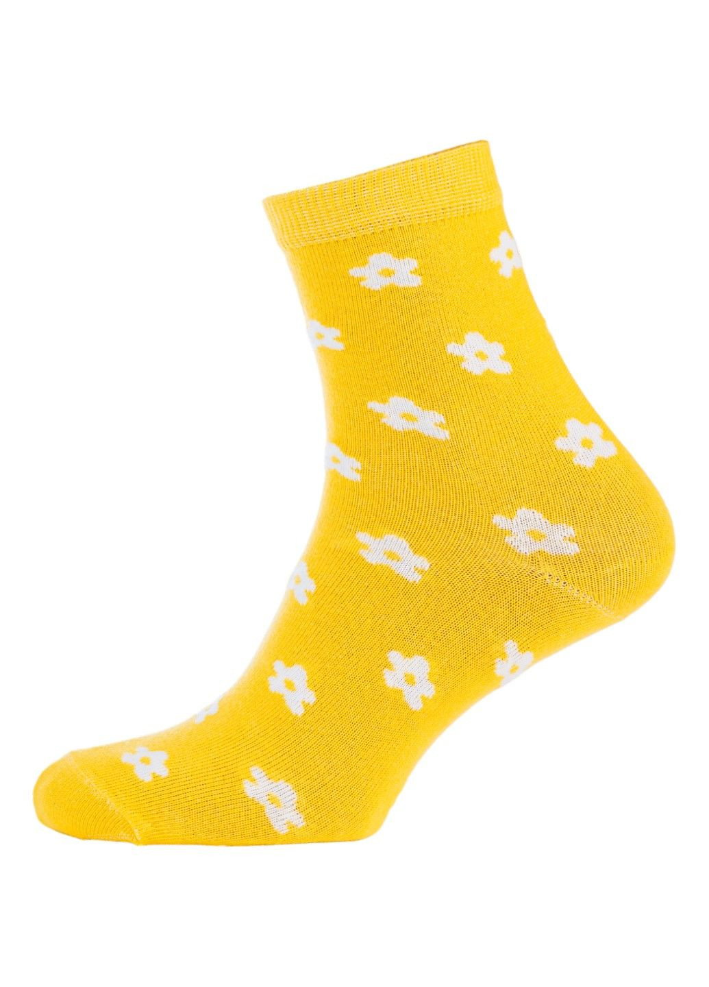 Жёлтые носки женские Siela (299166544)