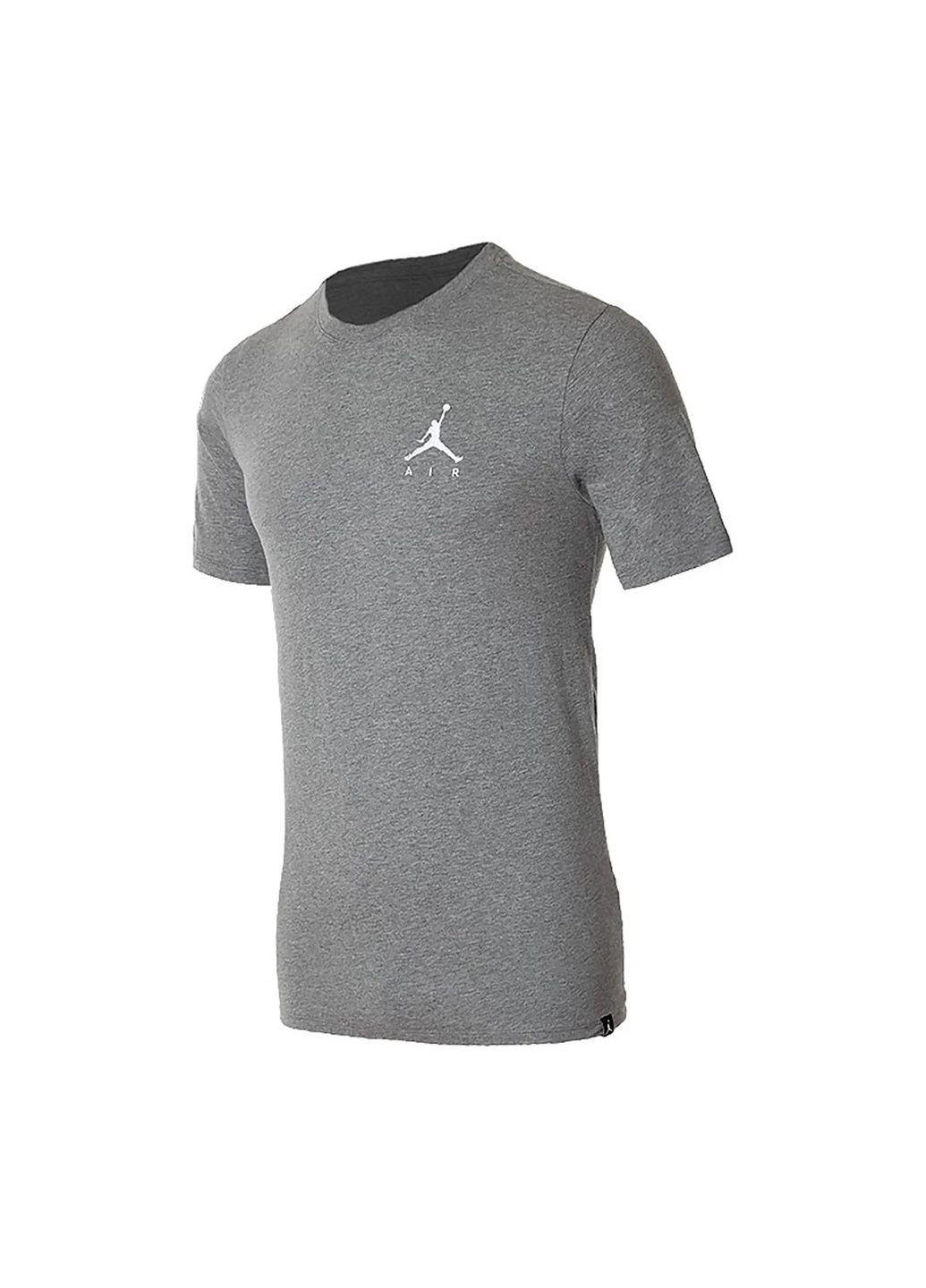 Сіра футболка чоловіча m jsw tee jmpmn air embrd grey Air Jordan