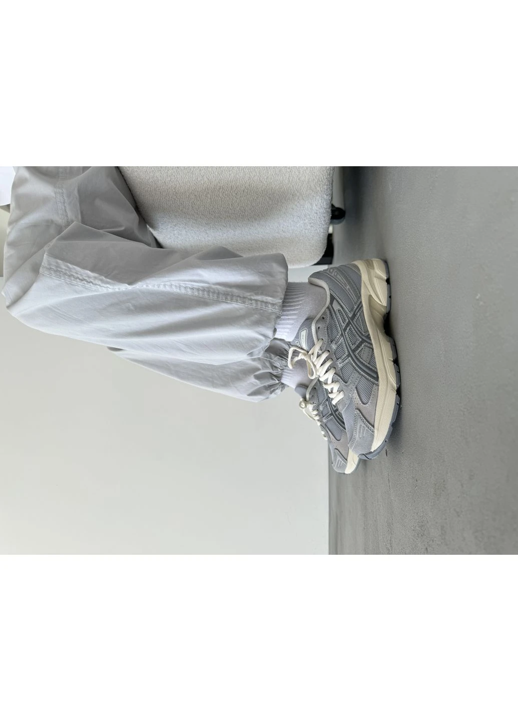 Сірі кросівки чоловічі asics gel-1130 piedmont grey асікс гель 1130 сірі демісезон No Brand