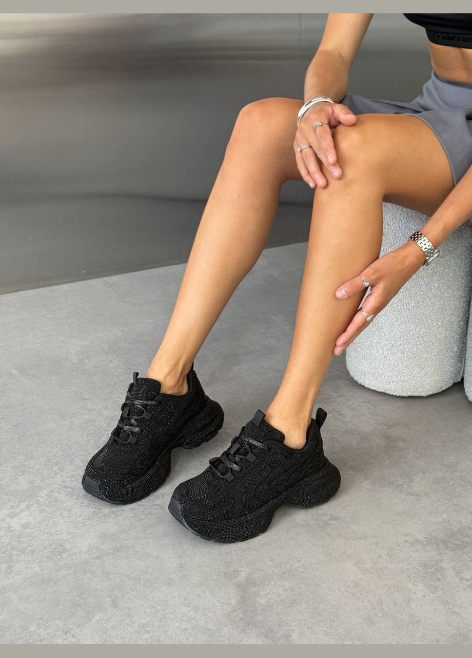 Кросівки “Black Crystal” — твій блиск у кожному кроці No Brand чорні (339112293)