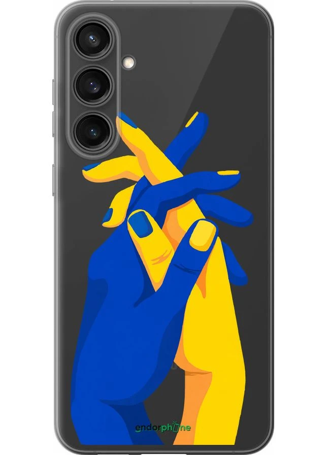 Чехол на Samsung Galaxy S23 FE Stand With Ukraine "5255u-3136-70447" Endorphone (387496170)