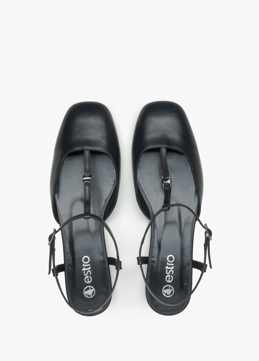 Estro Туфли, цвет черный черный з, украина — лето (324030598)