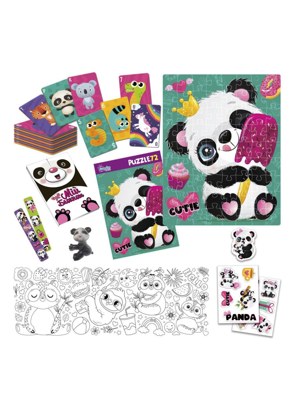 Набор для творчества с сюрпризами "Bunny surprise. Фиолетовый" цвет разноцветный ЦБ-00288088 Vladi toys (369621554)