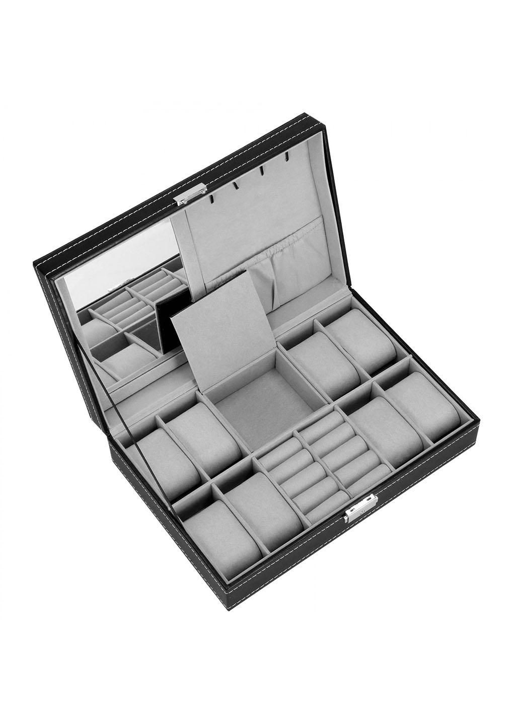 Скринька (органайзер) для зберігання годинників 30 x 20 x 8 см HA1062 Springos (290663796)