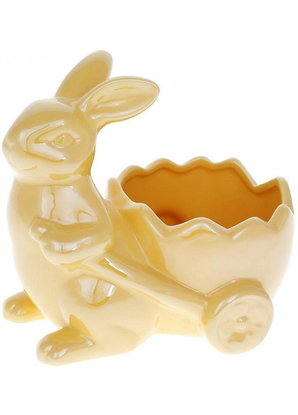Декоративне кашпо "Кролик з візком" Bona (279317232)