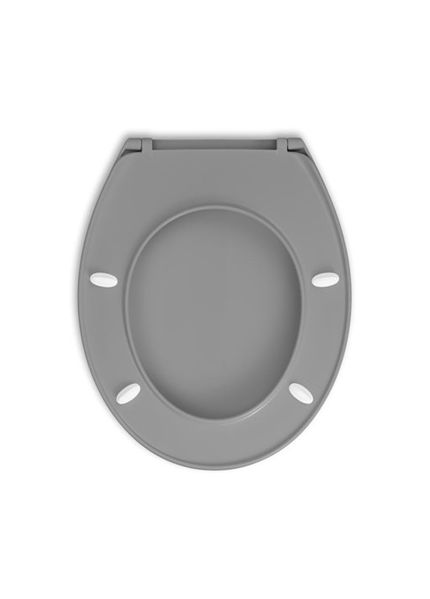 Сидіння для унітазу колір сірий СП1 SoloPlast (299996721)