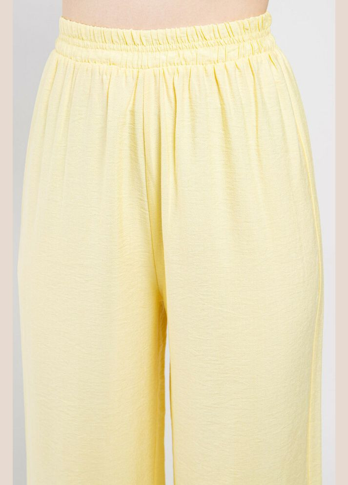 Костюм жіночий лляний лимонний MKAZ6248 Modna KAZKA (337716075)