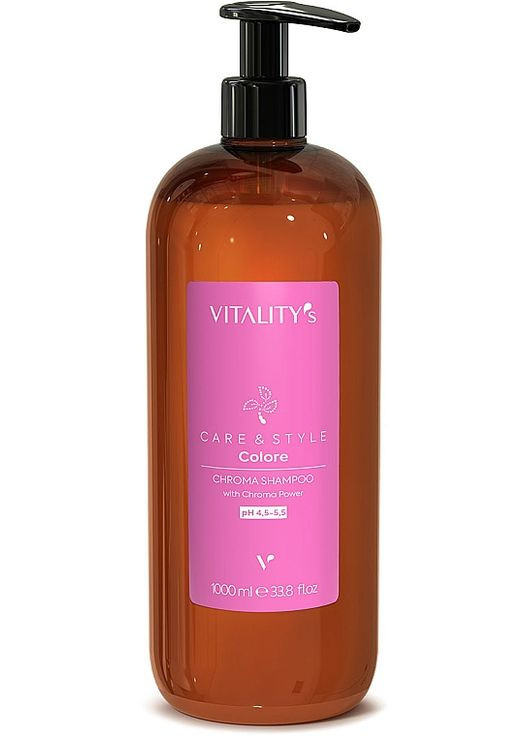 Шампунь для окрашенных волос - Vitality's C&S Colore Chroma Shampoo 250ml. Vitality`s (368638411)