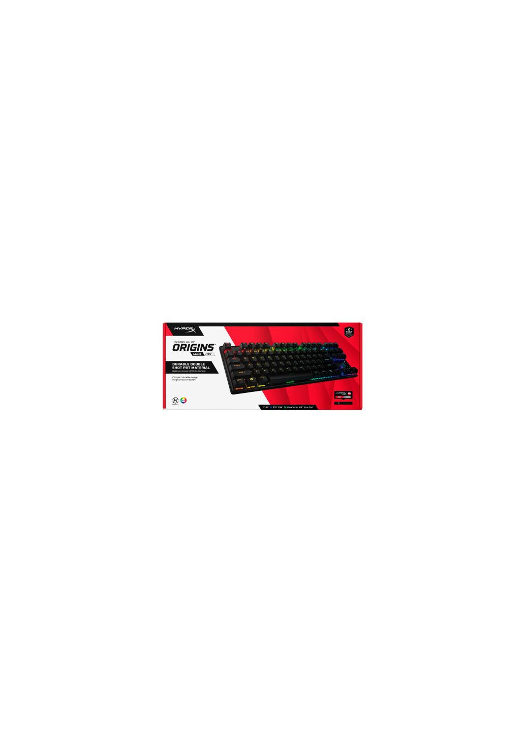 Клавиатура (639N7AA) HyperX alloy origins core pbt hx red (276706781)