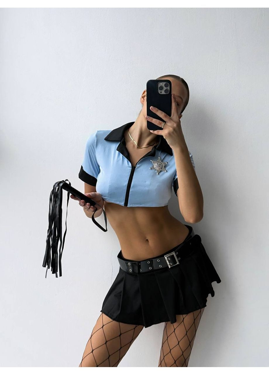 Комбінований демісезонний рольовий костюм у стилі police Vakko